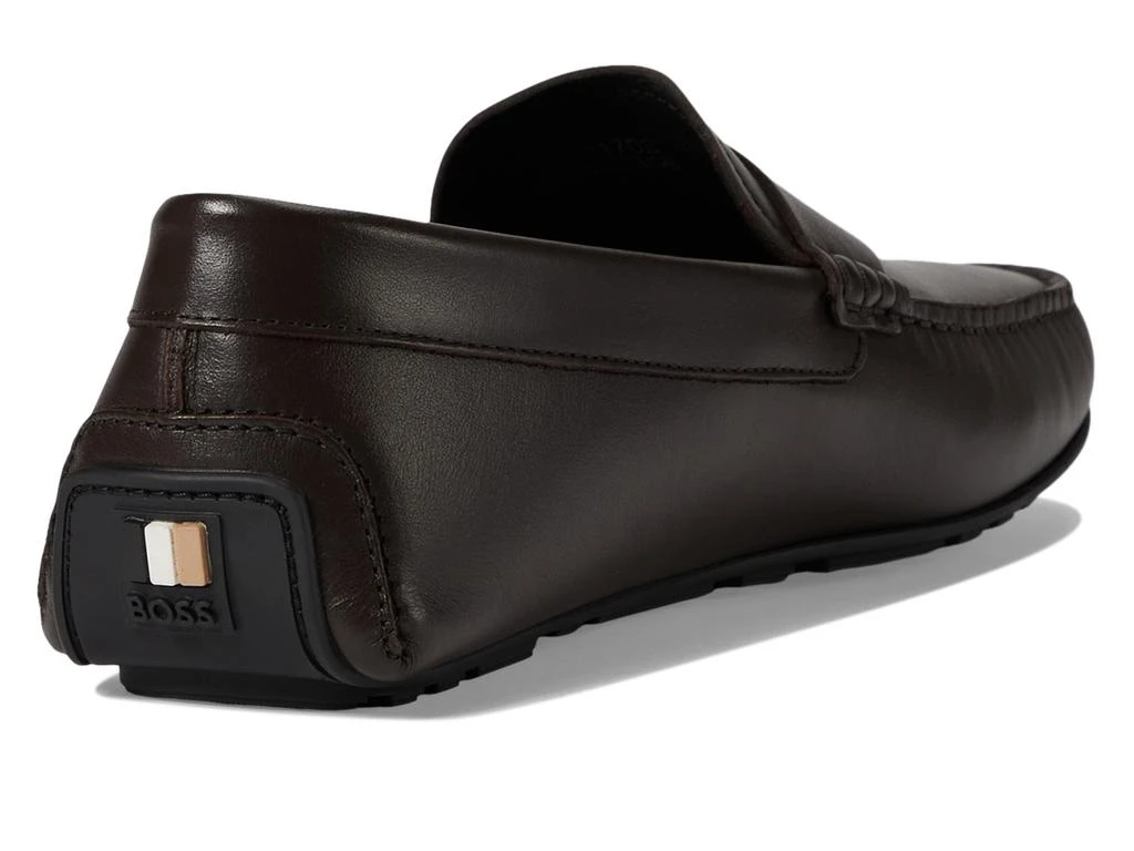 Hugo Boss Smooth Leather Slip-On Drivers 5