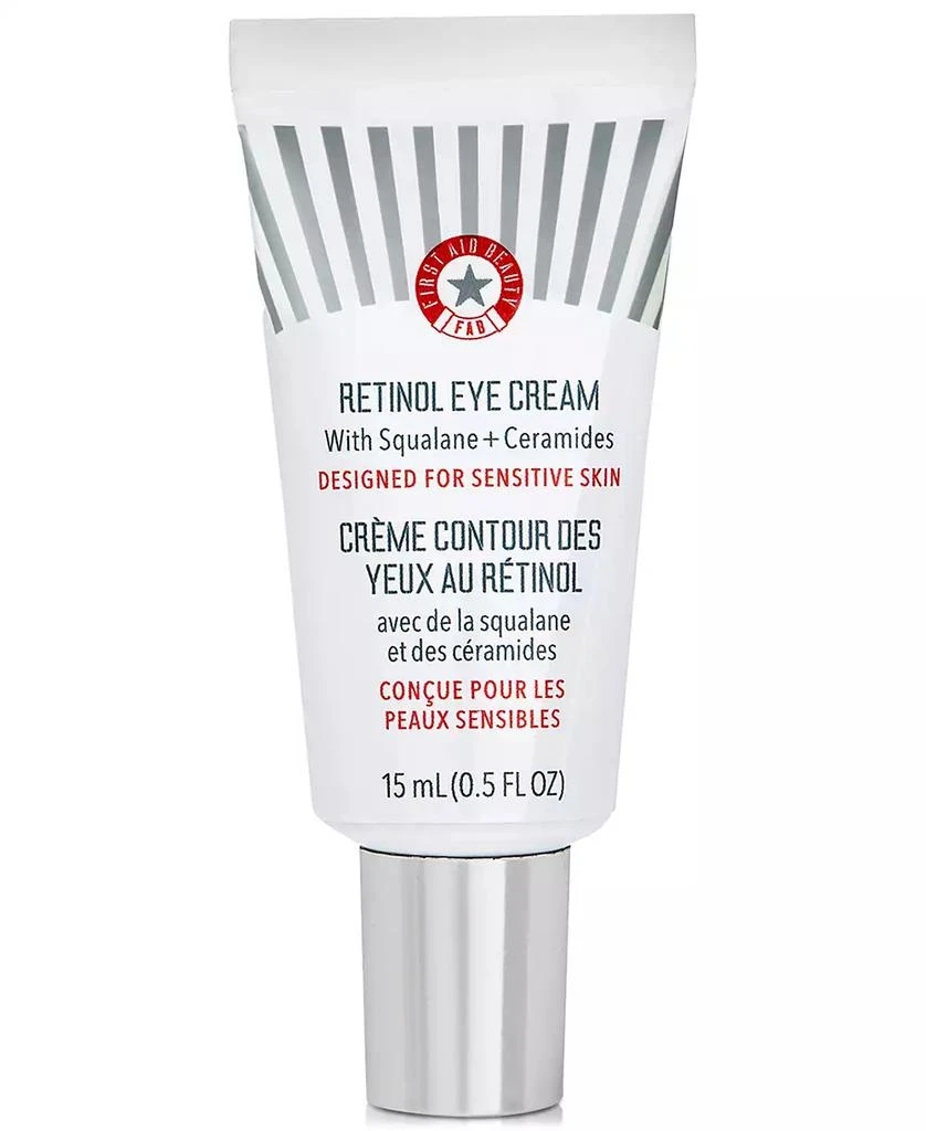 First Aid Beauty Retinol Eye Cream With Squalane + Ceramides, 0.5 oz. 1