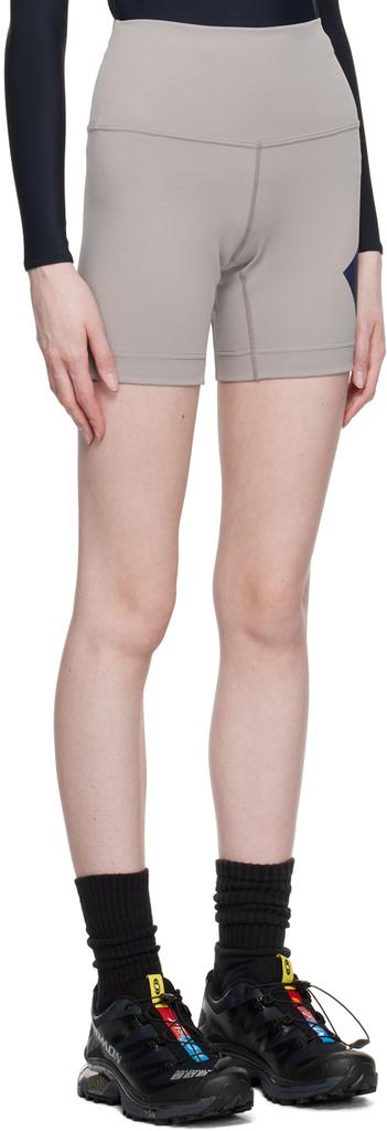 TEMPLA Gray Bonded Shorts
