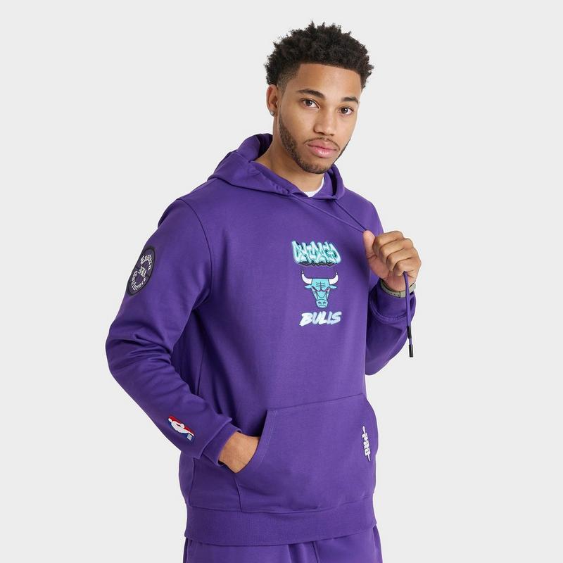 Pro Standard Men's Pro Standard Chicago Bulls Grape Pullover Hoodie