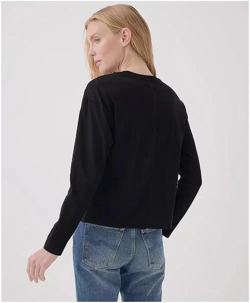 Pact Women's Organic Cotton Softspun Long Sleeve Pocket Tee 4