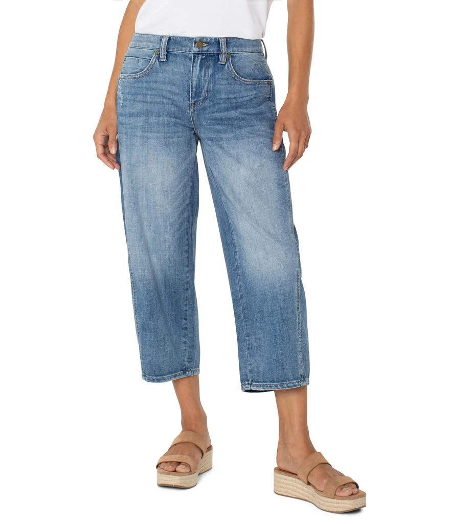 Liverpool Los Angeles Petite Barrel Jean 1