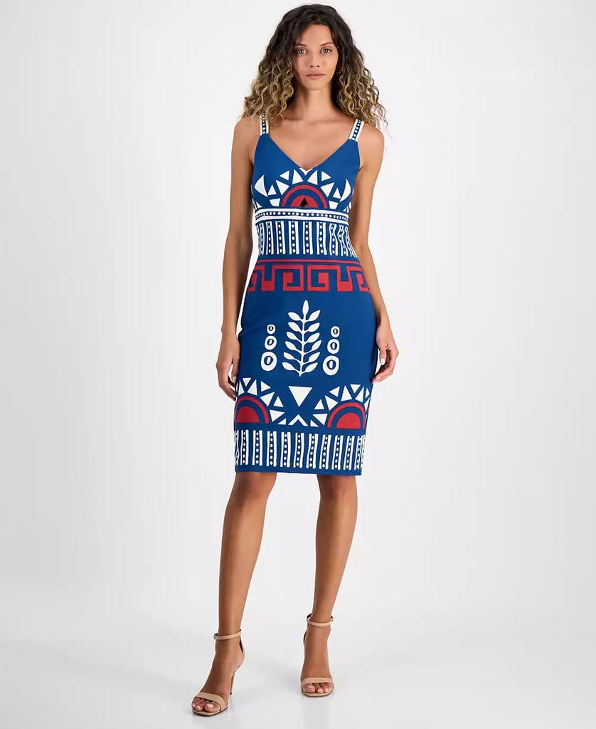 RACHEL Rachel Roy Women's Kaliope Printed Sheath Dress