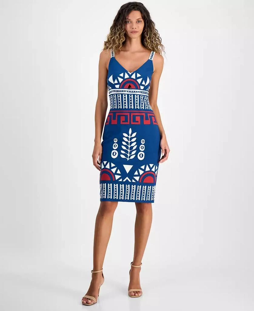 RACHEL Rachel Roy Women's Kaliope Printed Sheath Dress 1