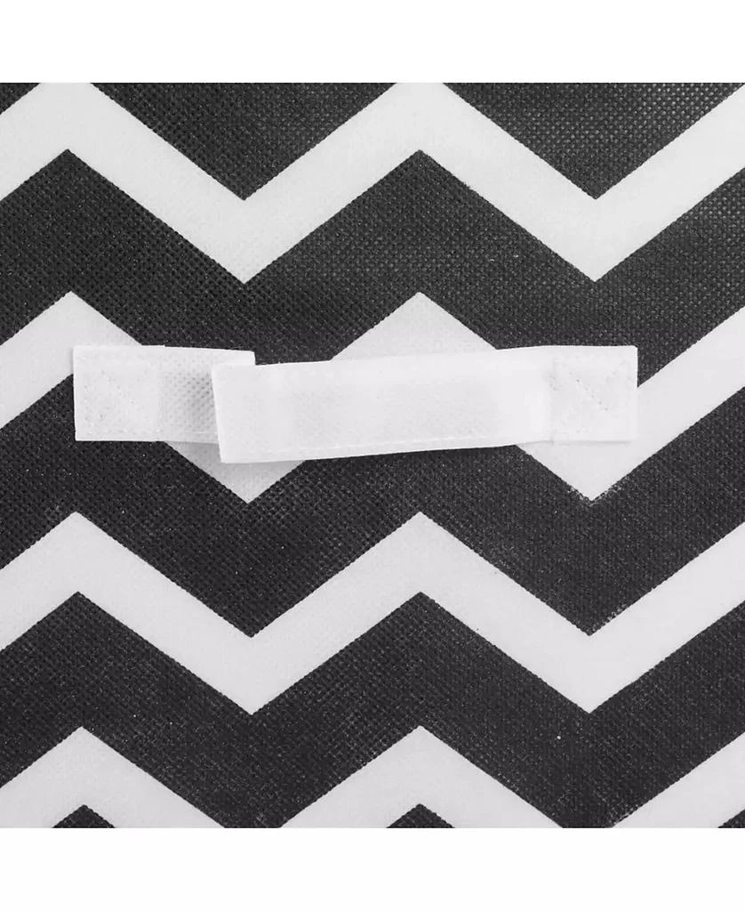 Design Imports Chevron Print 2-Pc. Storage Bin 3