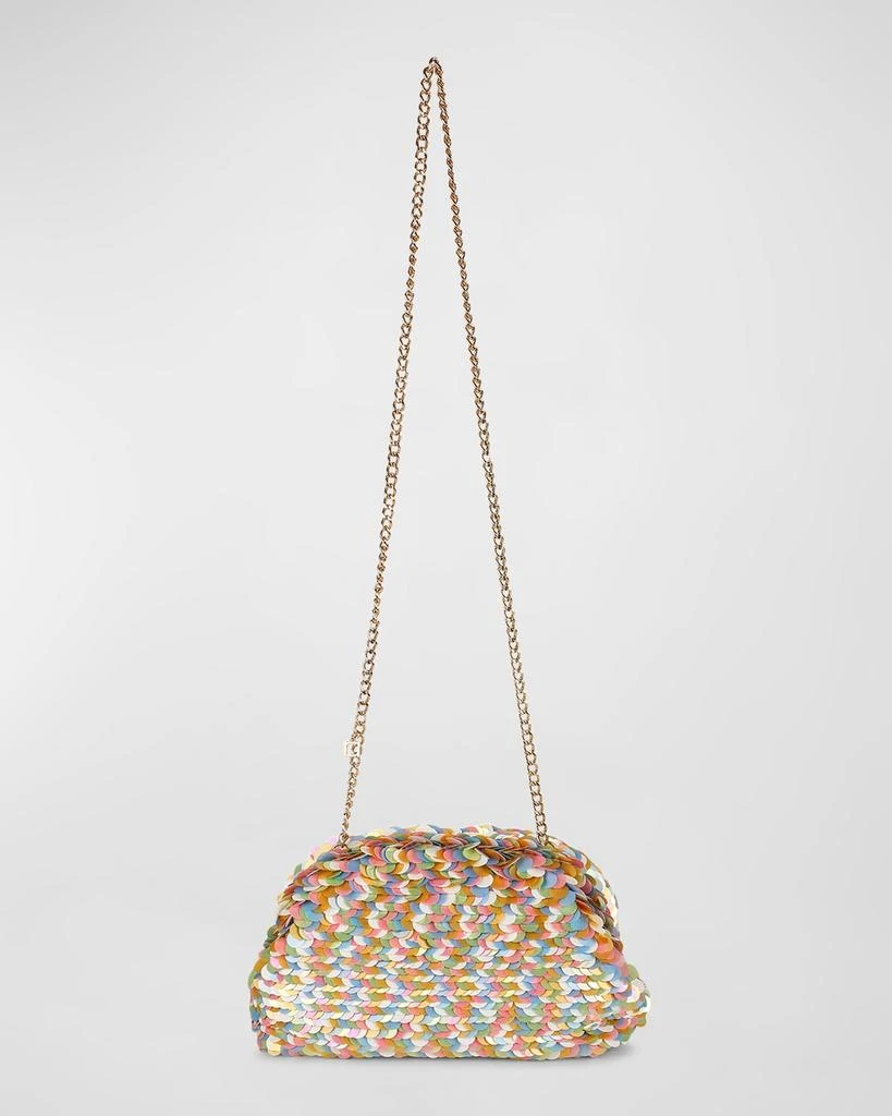 Rafe Aya Frame Sequins Clutch Bag 3