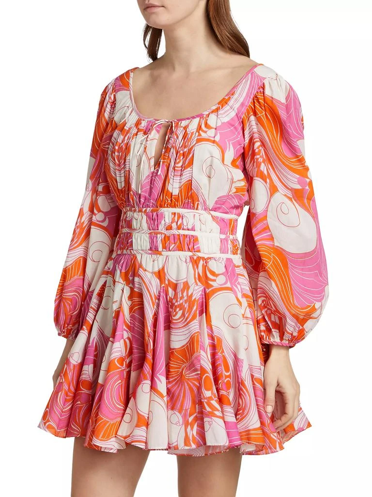 Rhode Leona Printed Minidress 4