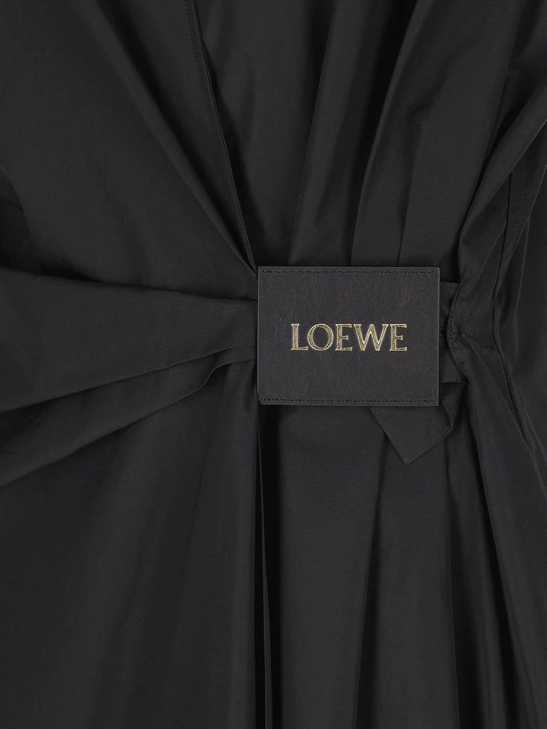 Loewe Loewe Twisted Logo Patch Dress 3