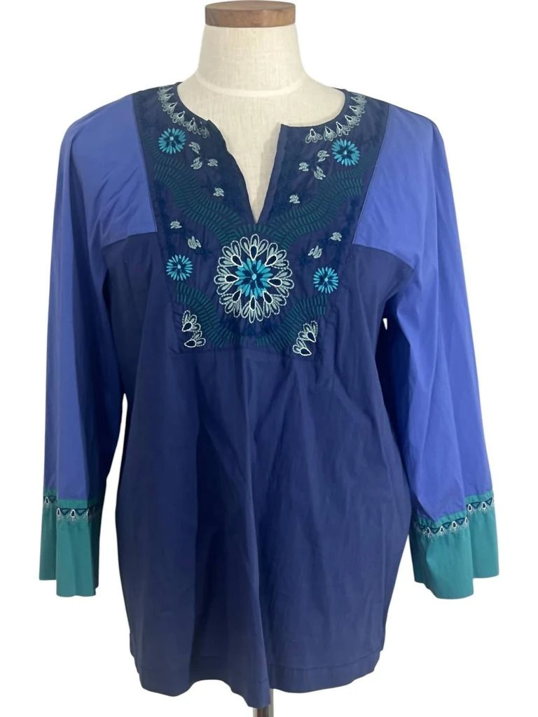 Johnny Was Johnny Was - Zaida Color Block Top 3