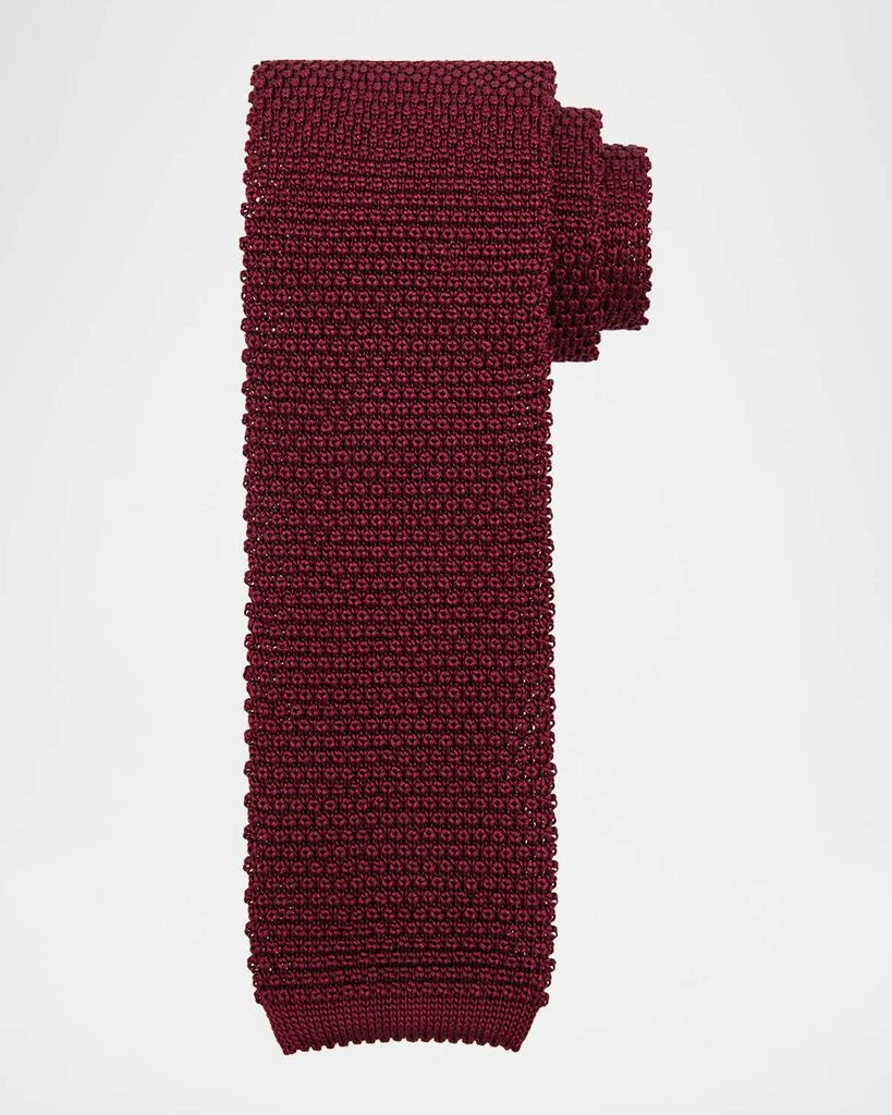 Brunello Cucinelli Men
s Silk Knit Tie