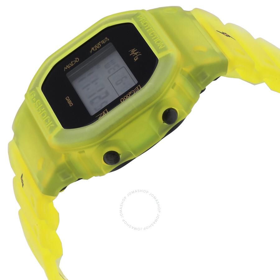 Casio G-Shock X J Balvin Alarm Quartz Digital Watch DWE-5600JB-1A9DR