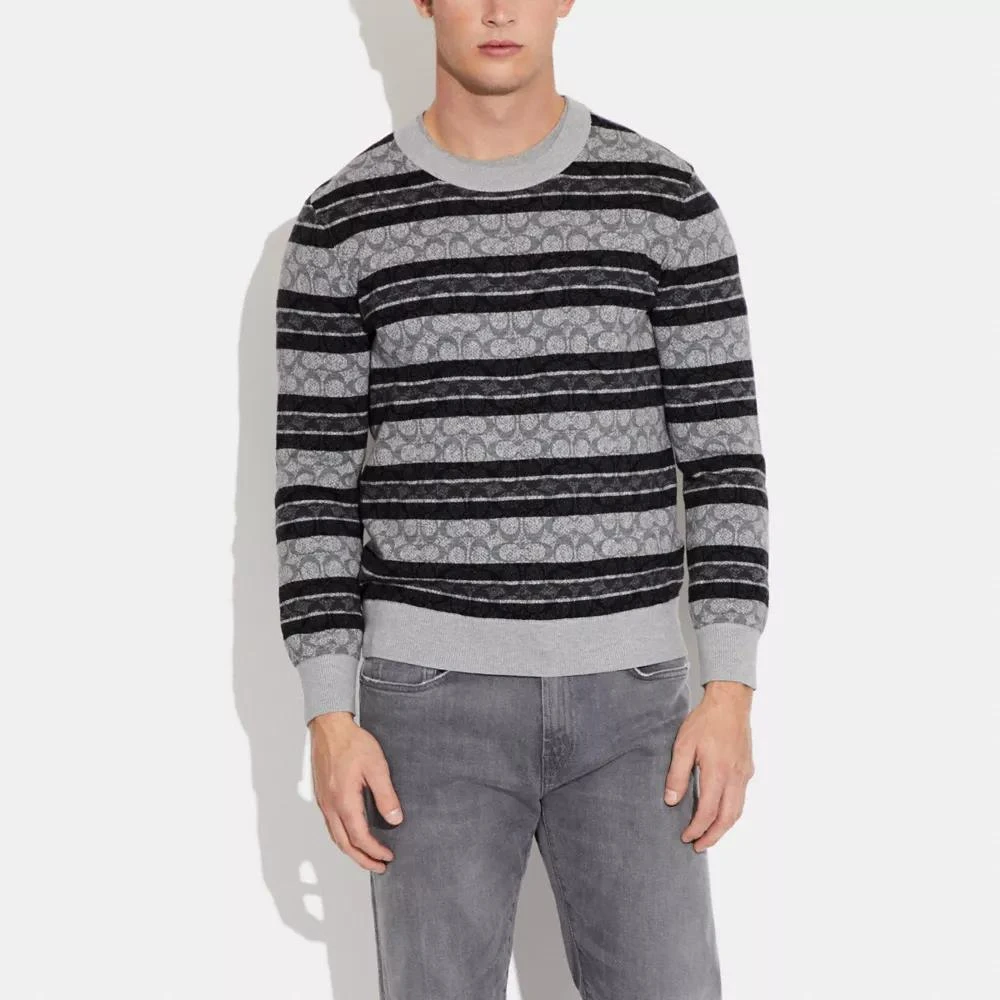 Coach Signature Sweater 2