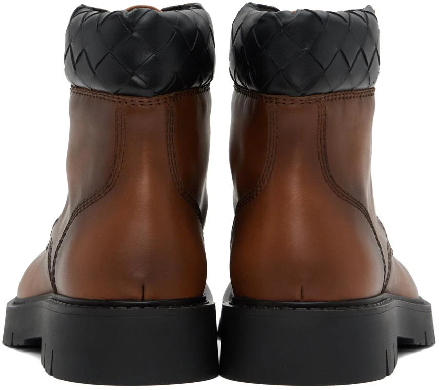 Bottega Veneta Brown Haddock Lace-Up Boots 2