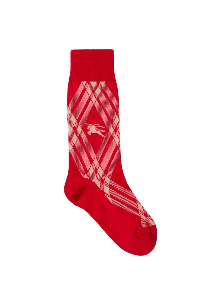 Burberry Check cotton blend socks 1