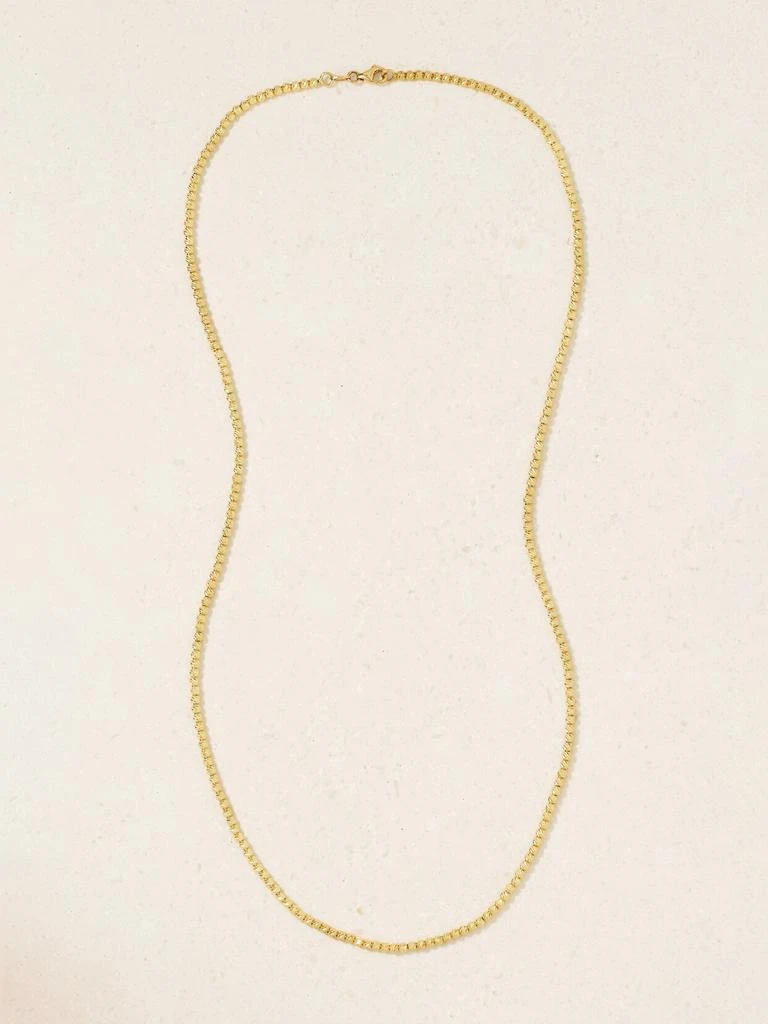 CAROLINA BUCCI Disco Ball 18-karat Gold Necklace 1