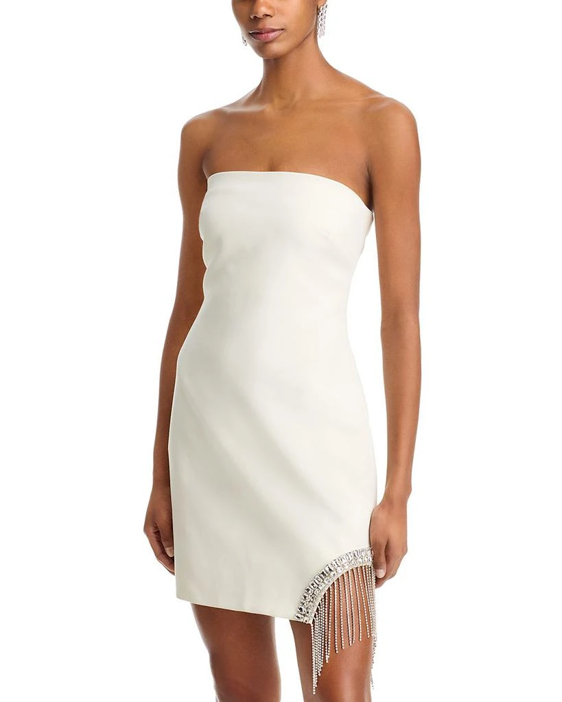 Cinq à Sept Sammy Rhinestone Fringe Mini Dress 1