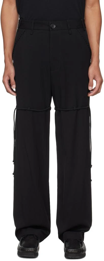 Song for the Mute Black Dress Trousers 1