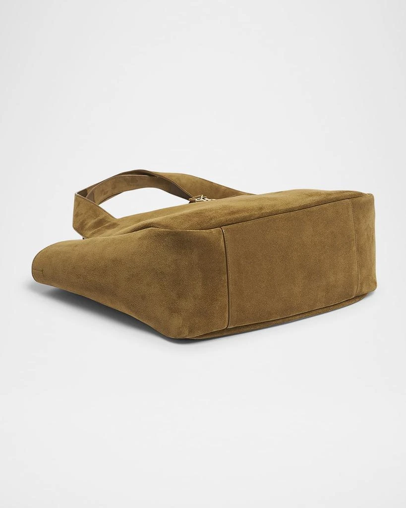 Yves Saint Laurent Bea YSL Cabas Tote Bag in Suede 7
