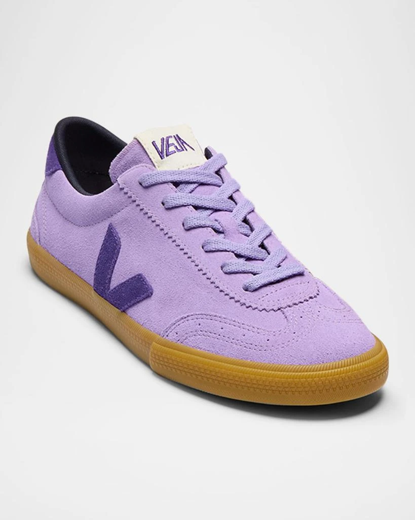 Veja Volley Bicolor Suede Low-Top Sneakers 2