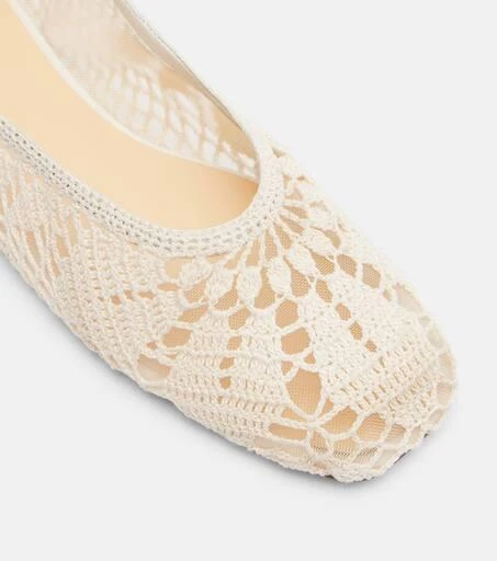Magda Butrym Crochet ballet flats 5
