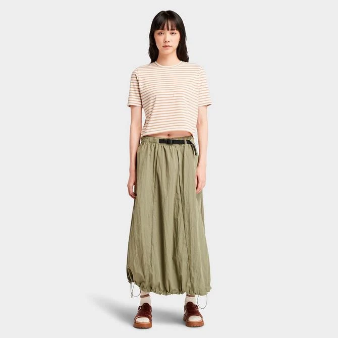 Timberland Women's Timberland Striped Cropped Short-Sleeve T-Shirt 3