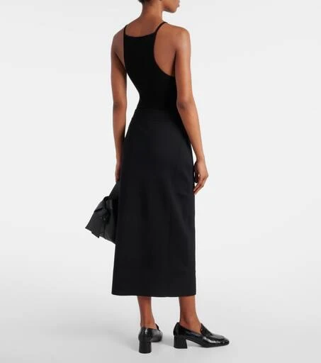 The Frankie Shop Solange knitted pencil skirt 3