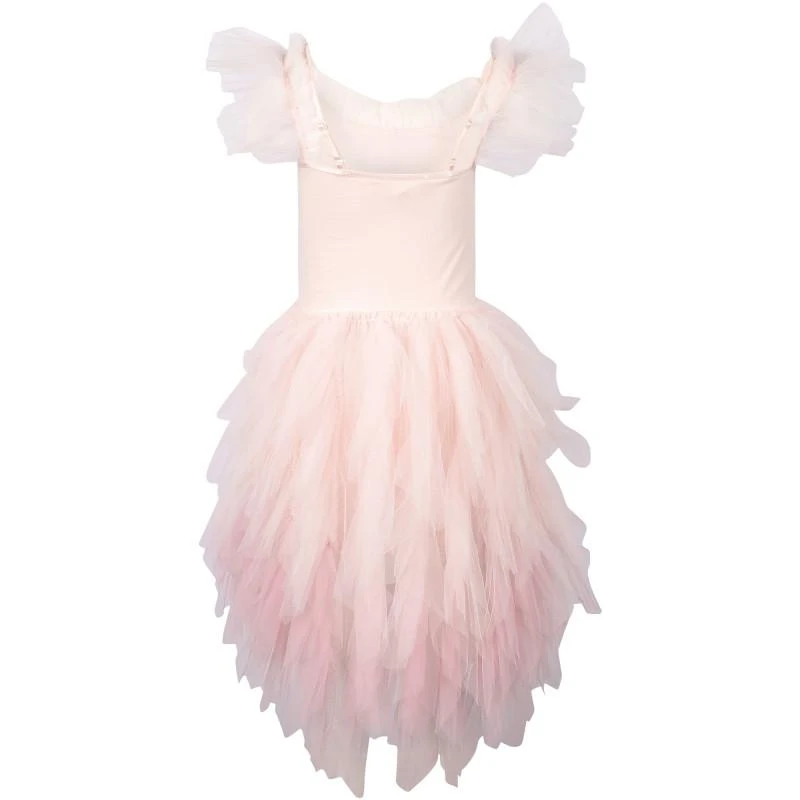 Tutu Du Monde Enchanted botanique tulle dress with sequins and flowers in pink 2