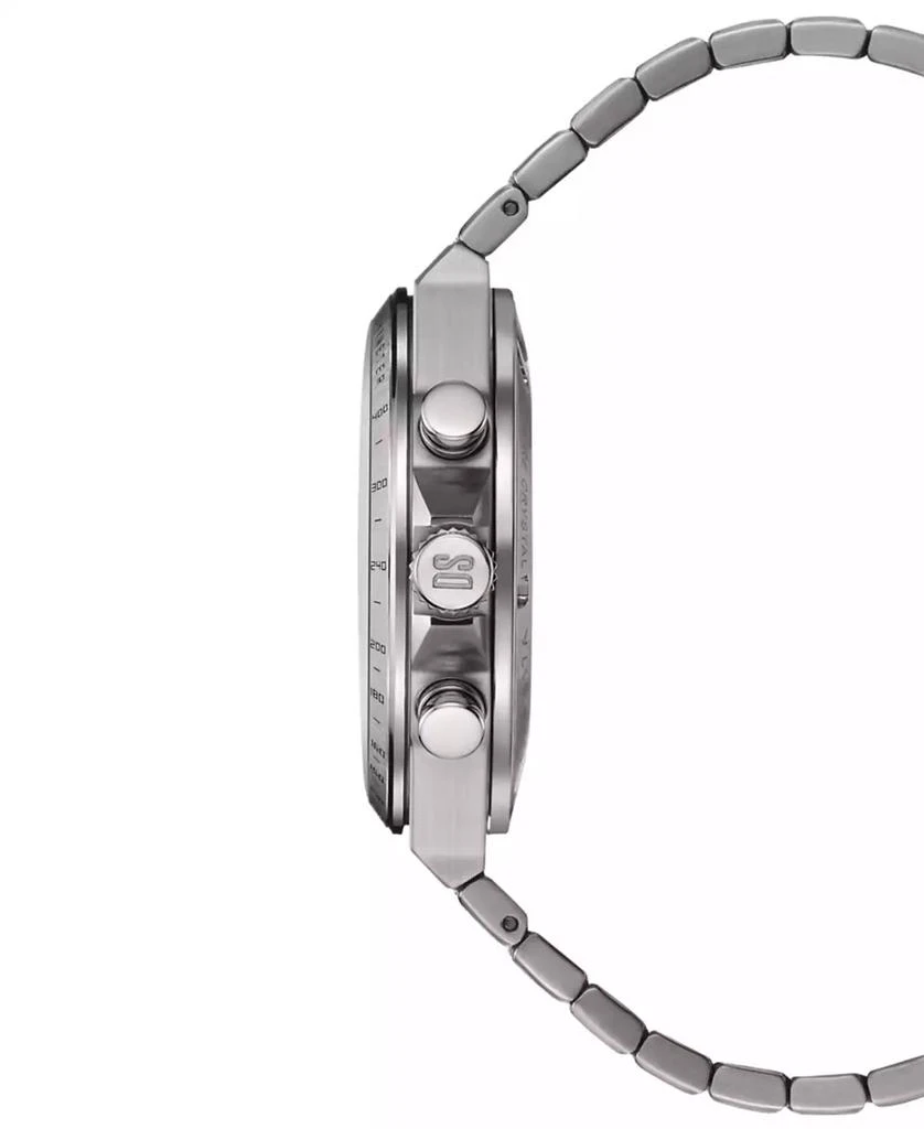 Certina Men's Swiss Chronograph DS-7 Silver-Tone Titanium Bracelet Watch 41mm 3
