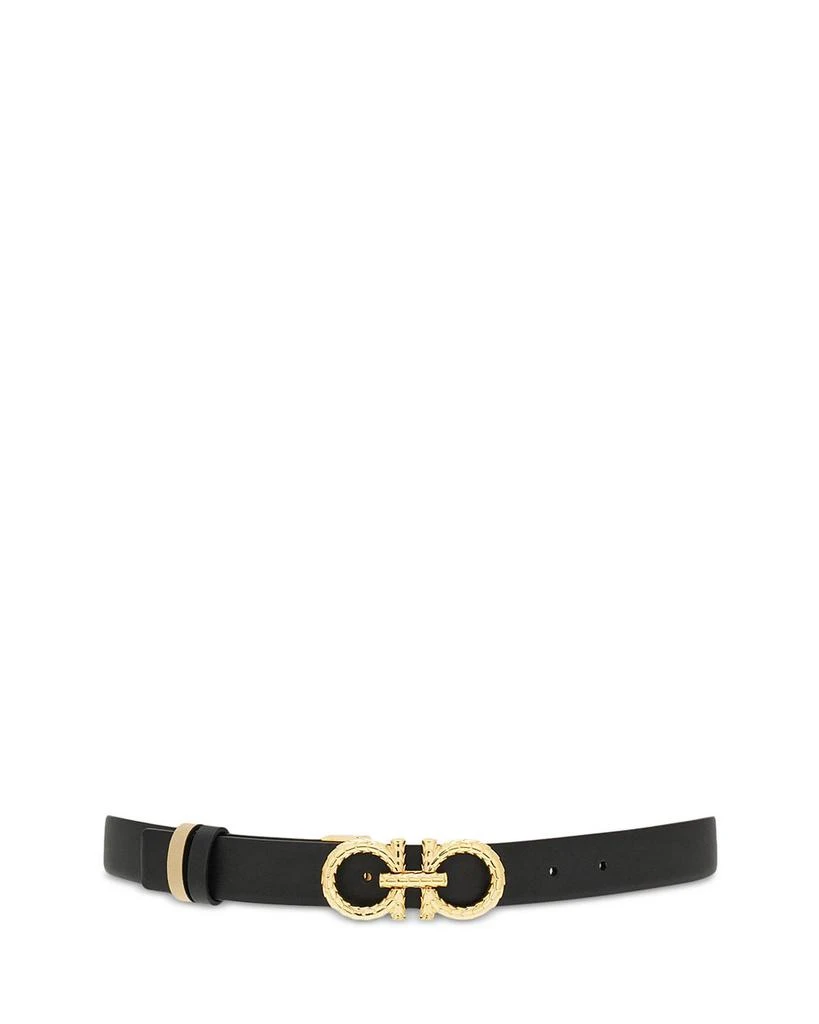 Salvatore Ferragamo Women's Adjustable & Reversible Gancini Belt 1