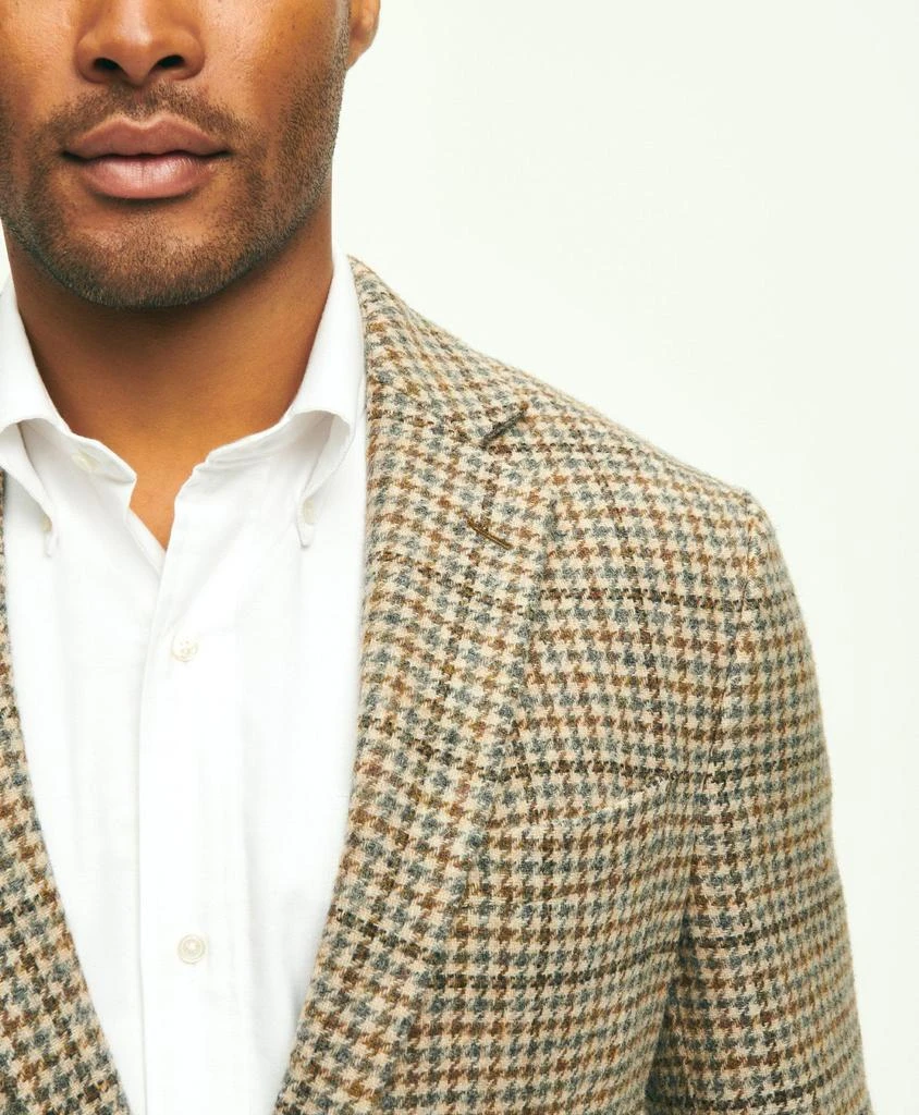 Brooks Brothers Classic Fit Wool Tweed Checked 1818 Sport Coat 3