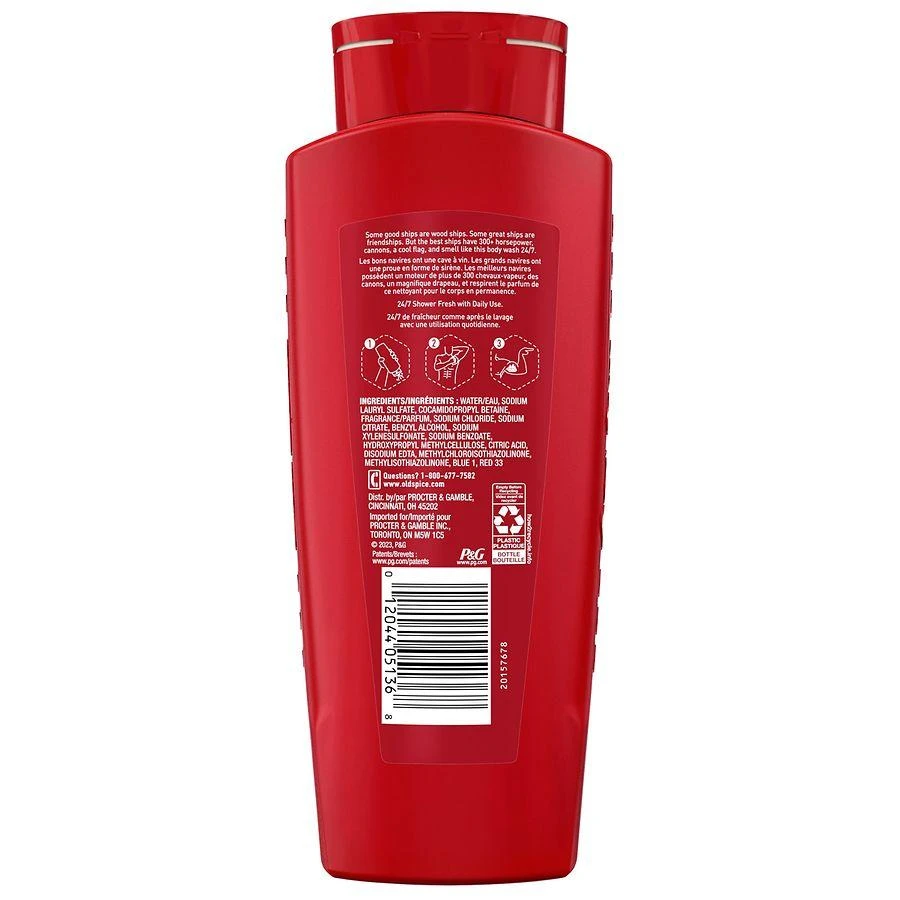 Old Spice Men's Body Wash Captain 8