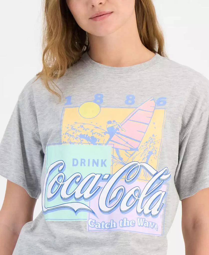 Freeze 24-7 Juniors' Coca-Cola Graphic Relaxed-Fit T-Shirt 3