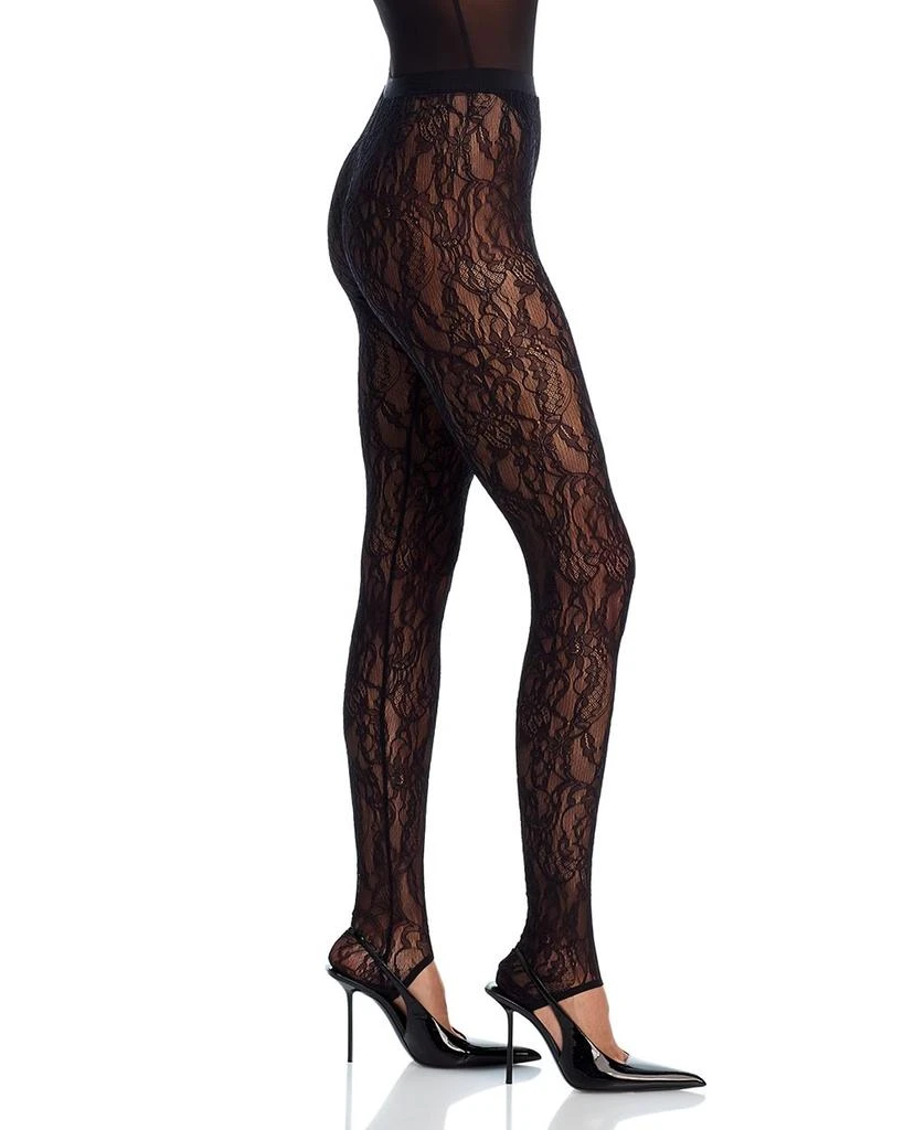 WARDROBE.NYC Lace Tights 4