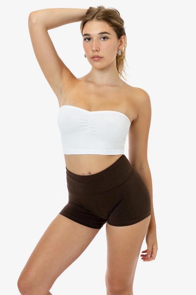 Los Angeles Apparel 8337GD - Garment Dye Ruched Front Tube Top 8