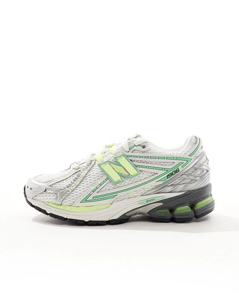 New Balance New Balance 1906 neon unisex trainers in green - Exclusive at ASOS 4