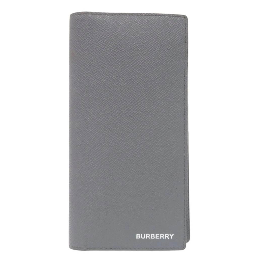 Burberry Leather Long Wallet (Bi-Fold) (Pre-Owned)