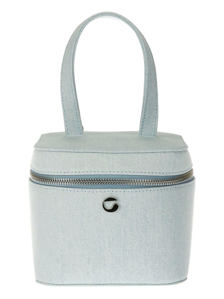 トートバッグ Coperni Denim Vanit-E - Coperni - Cotton - Blue COPERNI Coperni Denim Vanit-E - Tote Bags - BeyondStyle