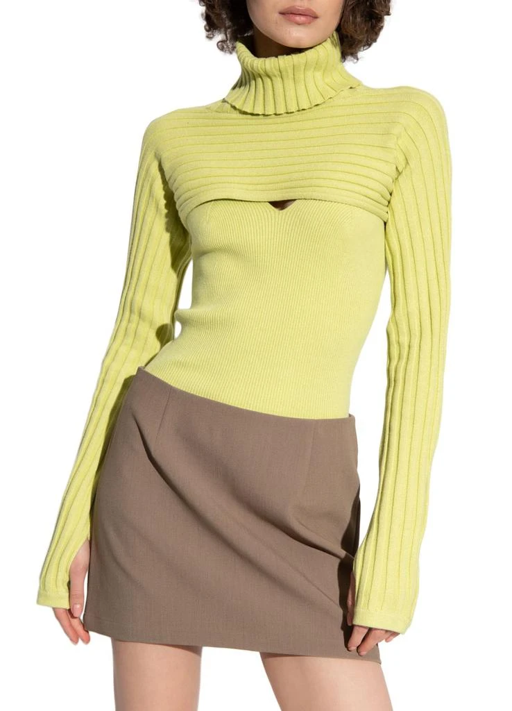 Birgitte Herskind ‘Nynne’ cropped turtleneck sweater 2