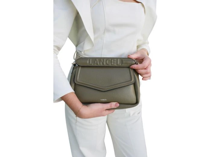 Shop Oblique De Lancel Sac Rabat M Kaki on Sale at BeyondStyle