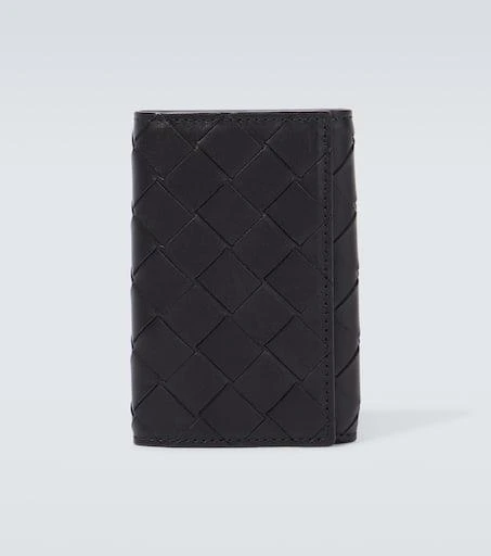 Bottega Veneta Intrecciato bifold leather wallet 1