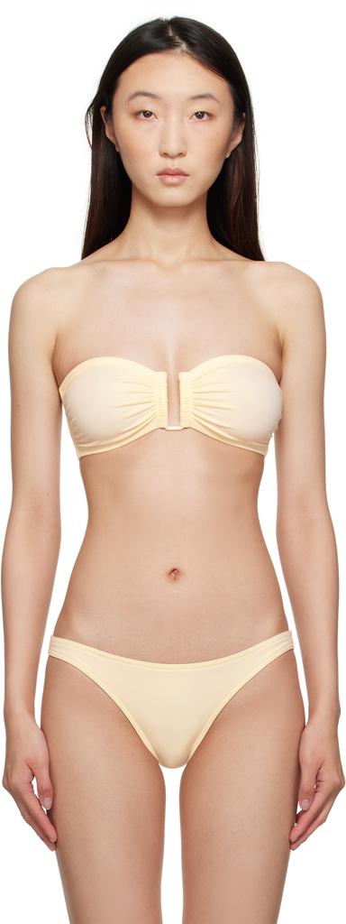 ERES Off-White Show Bikini Top