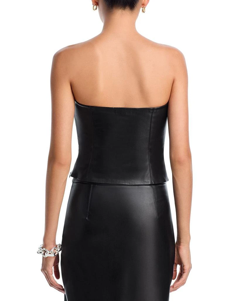 chinese dress ladies VEE FAUX LEATHER CROC MIDI DRESS – AKIRA main image 1
