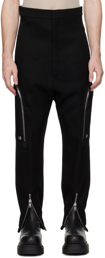 rick owens bauhaus cargo pants 48 Black Porterville Dirt Bauhaus