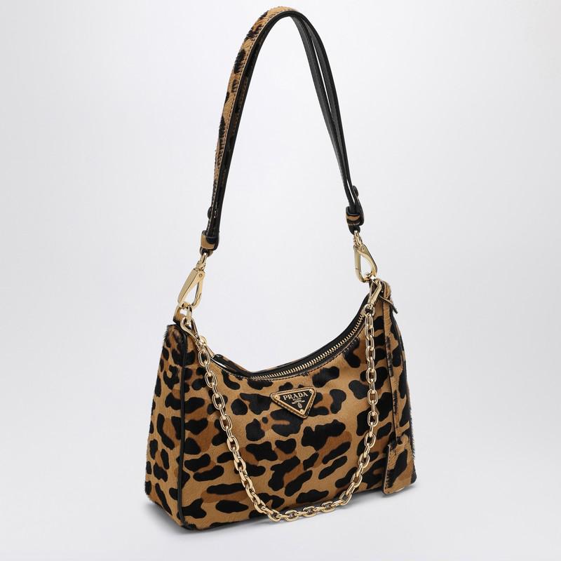 Prada Mini bag Re-Edition in pony skin leather - Crossbody