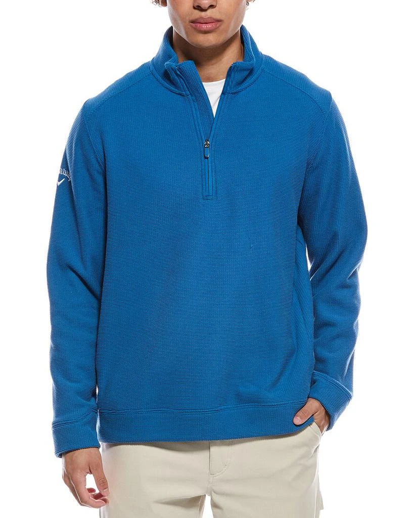 Callaway Waffle 1/4-Zip Pullover