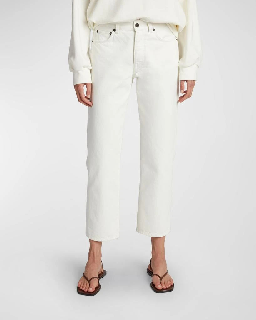 The Row Lesley Cropped Jeans 2