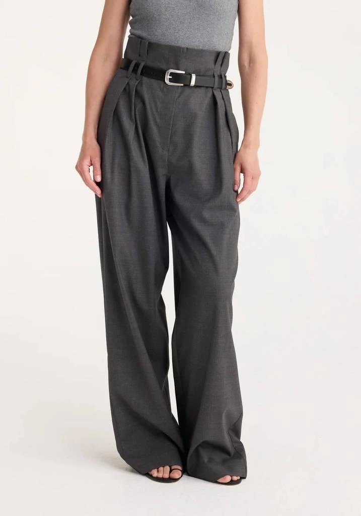 Rohe Rohe - High-waisted Paperbag Trousers 4