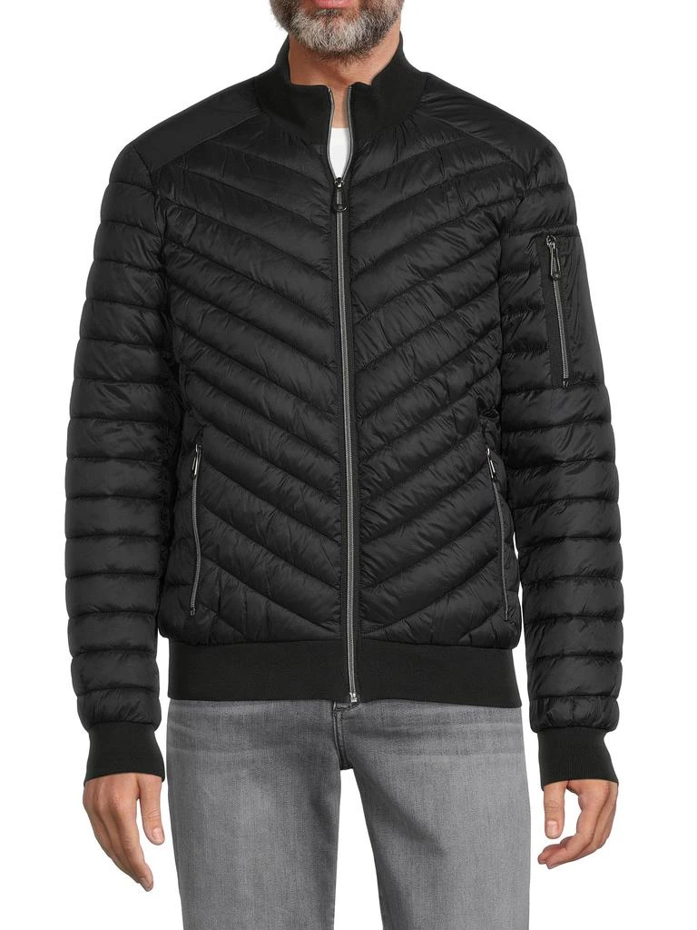NOIZE Quilted Puffer Jacket 1