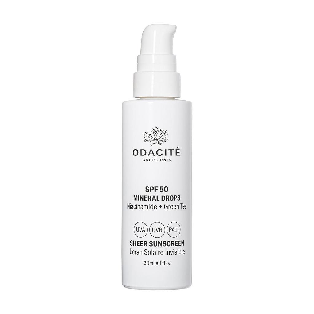 Odacite Sheer Sunscreen Mineral Drops SPF 50