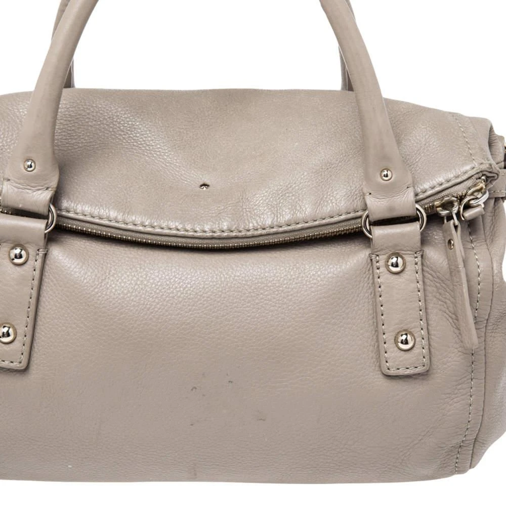 Kate Spade Kate Spade Beige Leather Cobble Hill Leslie Satchel 5